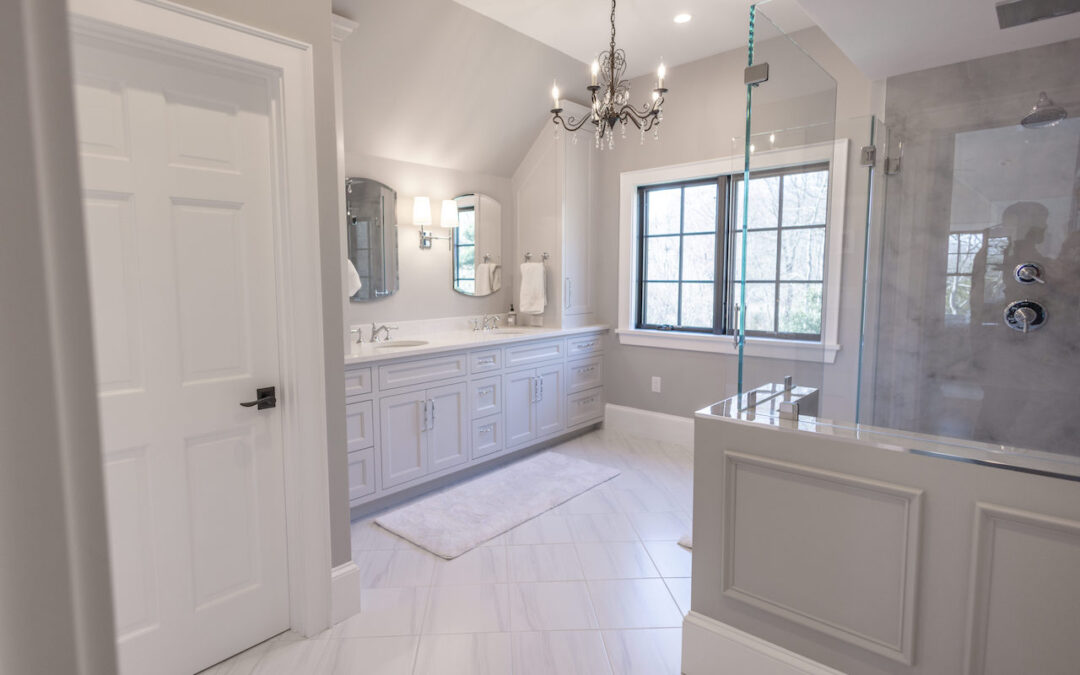 Custom Bathroom Tile Installation – River Rd Westport, MA