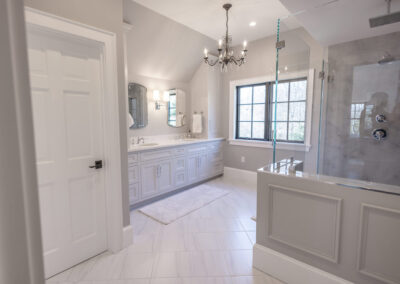 Custom Bathroom Tile Installation – River Rd Westport, MA