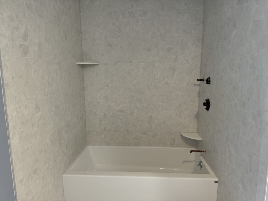 Tile Shower & Floor Installation – Slocum Rd, Dartmouth, MA