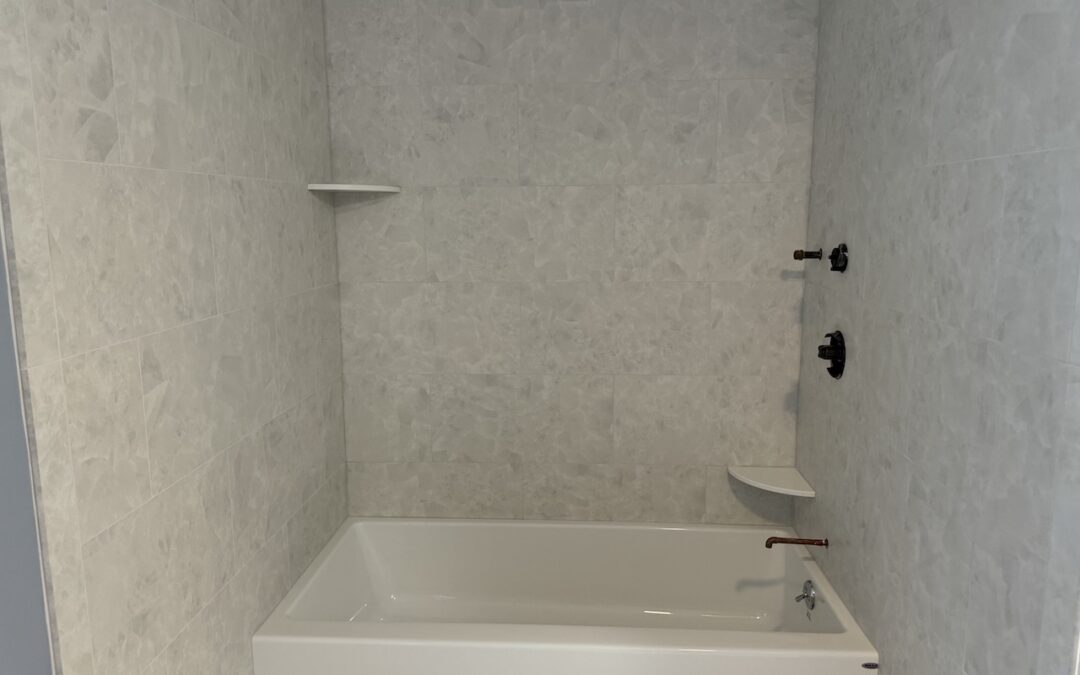 Tile Shower & Floor Installation – Slocum Rd, Dartmouth, MA
