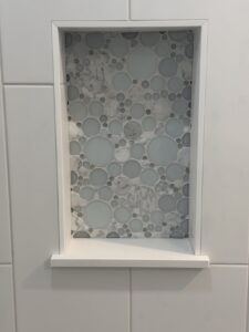 Custom Tile Shower & Bathroom Floor – John Alden Court, Dartmouth, MA