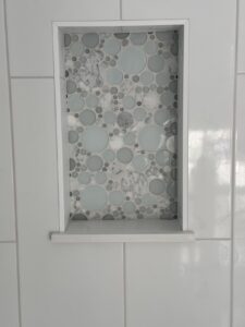 Custom Tile Shower & Bathroom Floor – John Alden Court, Dartmouth, MA