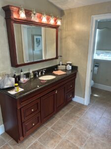 Custom Tile Shower & Wood-Look Tile Floor – Turner St, New Bedford, MA