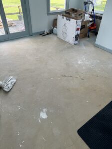 Mudroom Tile Installation – Hathaway Rd, New Bedford, MA