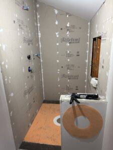 Custom Marble Shower & Ceramic Tile Flooring – Pickens St, Lakeville, MA