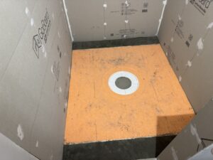 Custom Marble Shower & Ceramic Tile Flooring – Pickens St, Lakeville, MA