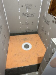 Custom Marble Shower & Ceramic Tile Flooring – Pickens St, Lakeville, MA