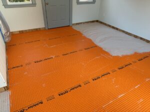 Mudroom Tile Installation – Hathaway Rd, New Bedford, MA
