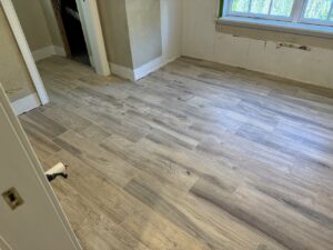 Custom Tile Shower & Wood-Look Tile Floor – Turner St, New Bedford, MA