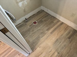 Custom Tile Shower & Wood-Look Tile Floor – Turner St, New Bedford, MA