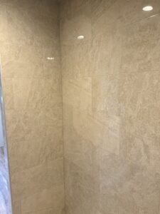 Custom Tile Shower & Wood-Look Tile Floor – Turner St, New Bedford, MA