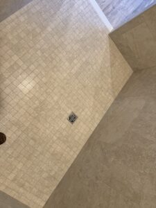 Custom Tile Shower & Wood-Look Tile Floor – Turner St, New Bedford, MA