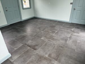 Mudroom Tile Installation – Hathaway Rd, New Bedford, MA