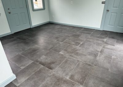 Mudroom Tile Installation – Hathaway Rd, New Bedford, MA